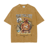 Aztec Warrior Graphic Tee Sandy