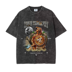 Aztec Warrior Graphic Tee Black