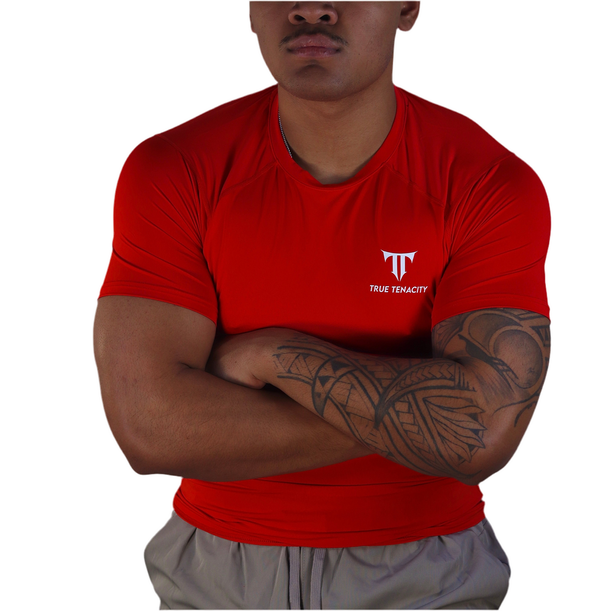 TT Red Compression Shirt
